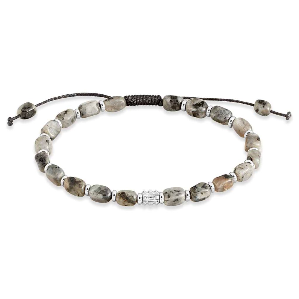 Bracciale Man Code Acciaio Labradorite