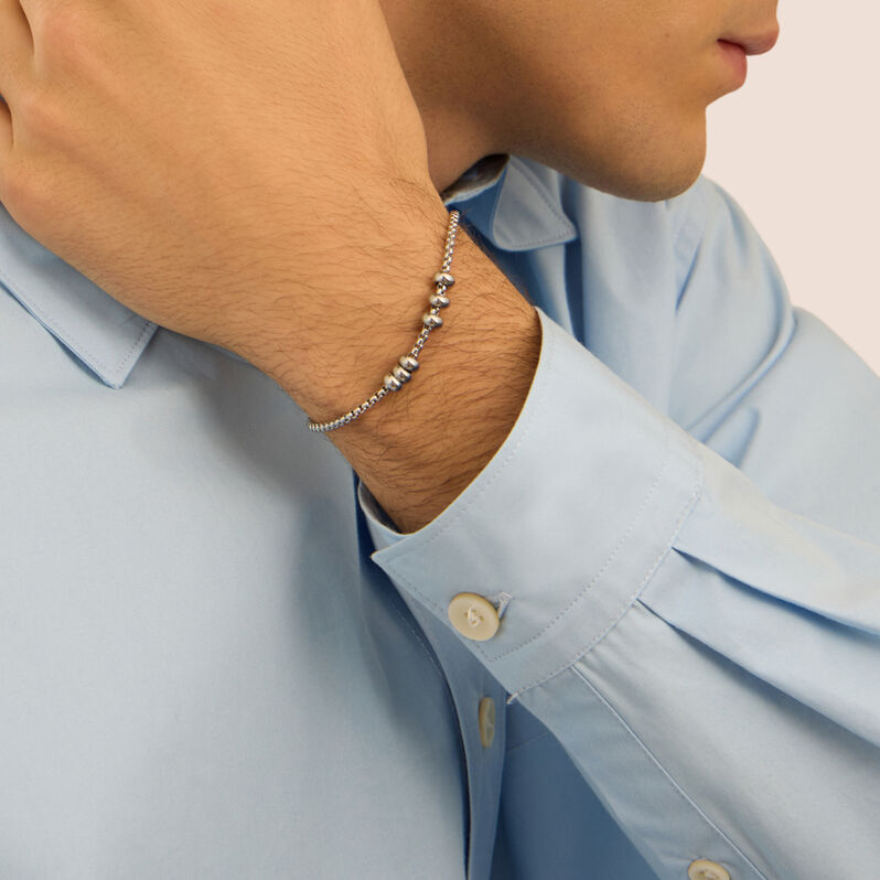 Bead Essential Code Acciaio - Beads Uomo | Stroili