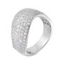 Anello Fascia Silver Shine Argento Rodiato Cubic Zirconia