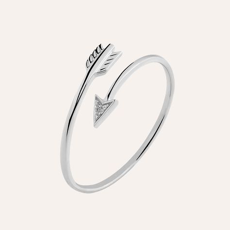 Anello Fantasia Sophia Oro Bianco Diamante - Anelli con Pietre Donna | Stroili