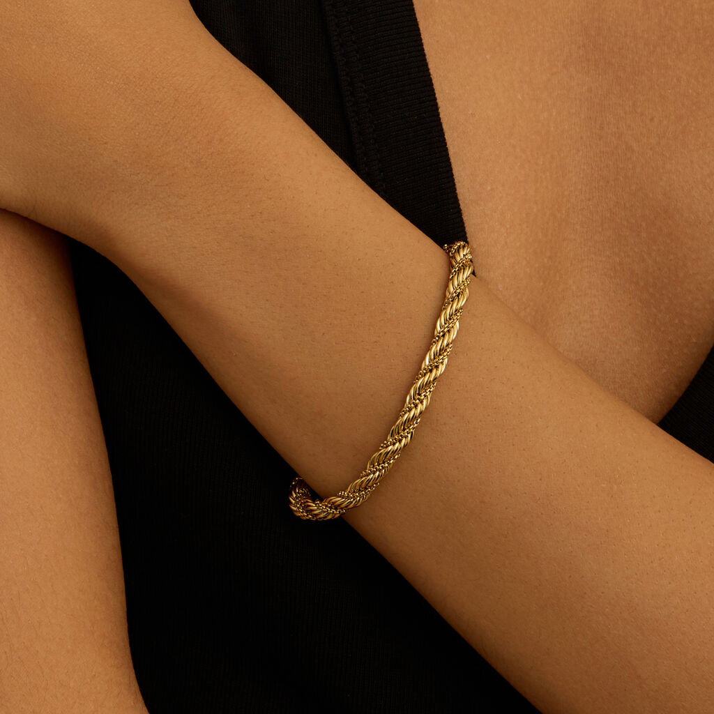 Bracciale Lady Code Acciaio Dorato - Bracciali Donna | Stroili
