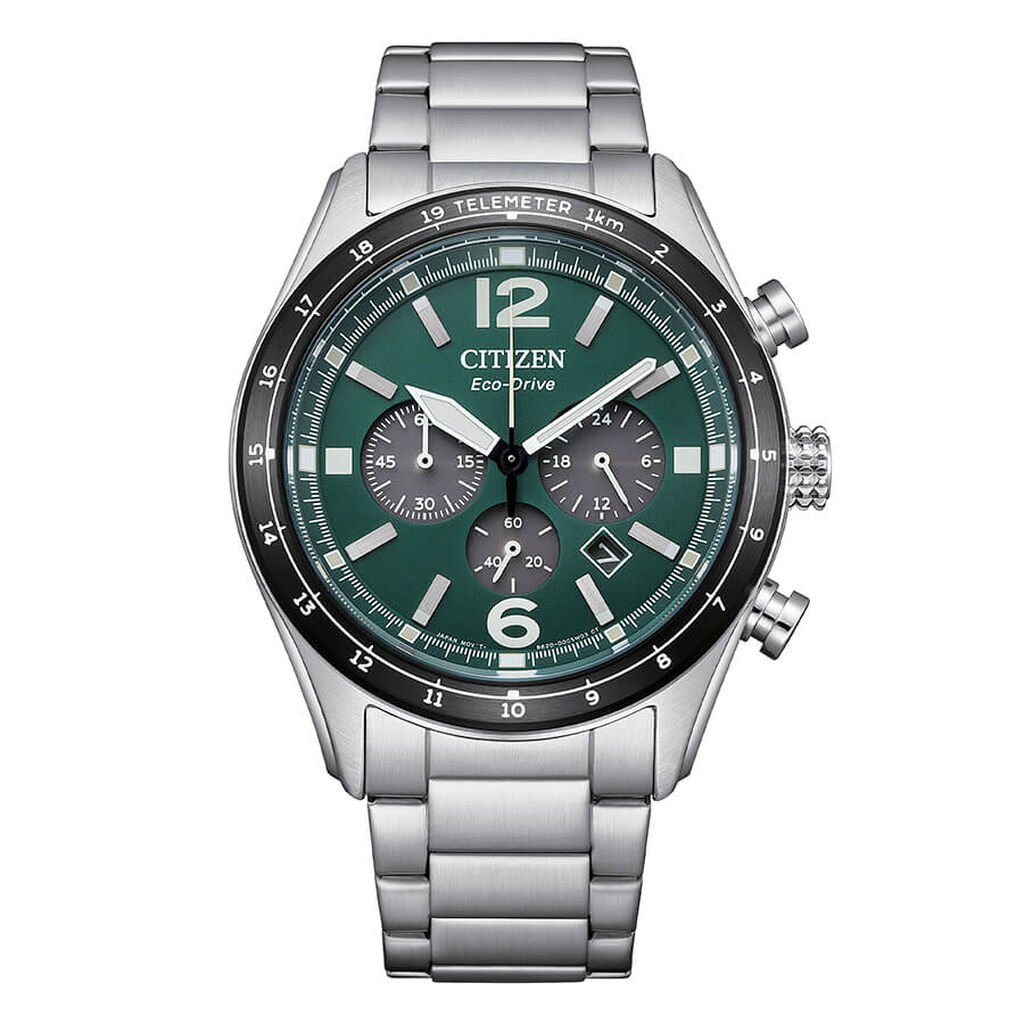 Orologio Eco Drive Citizen Ore Felici Ca4654-55x - Orologi Uomo | Stroili