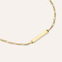 Bracciale Con Targhetta Holy Oro Giallo