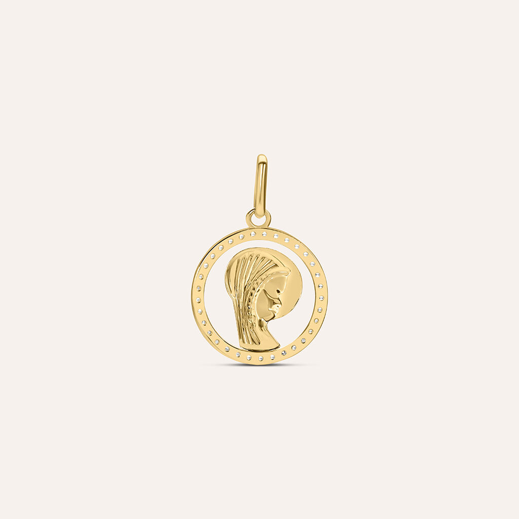 Pendente Holy Oro Giallo Cubic Zirconia - Ciondoli Donna | Stroili