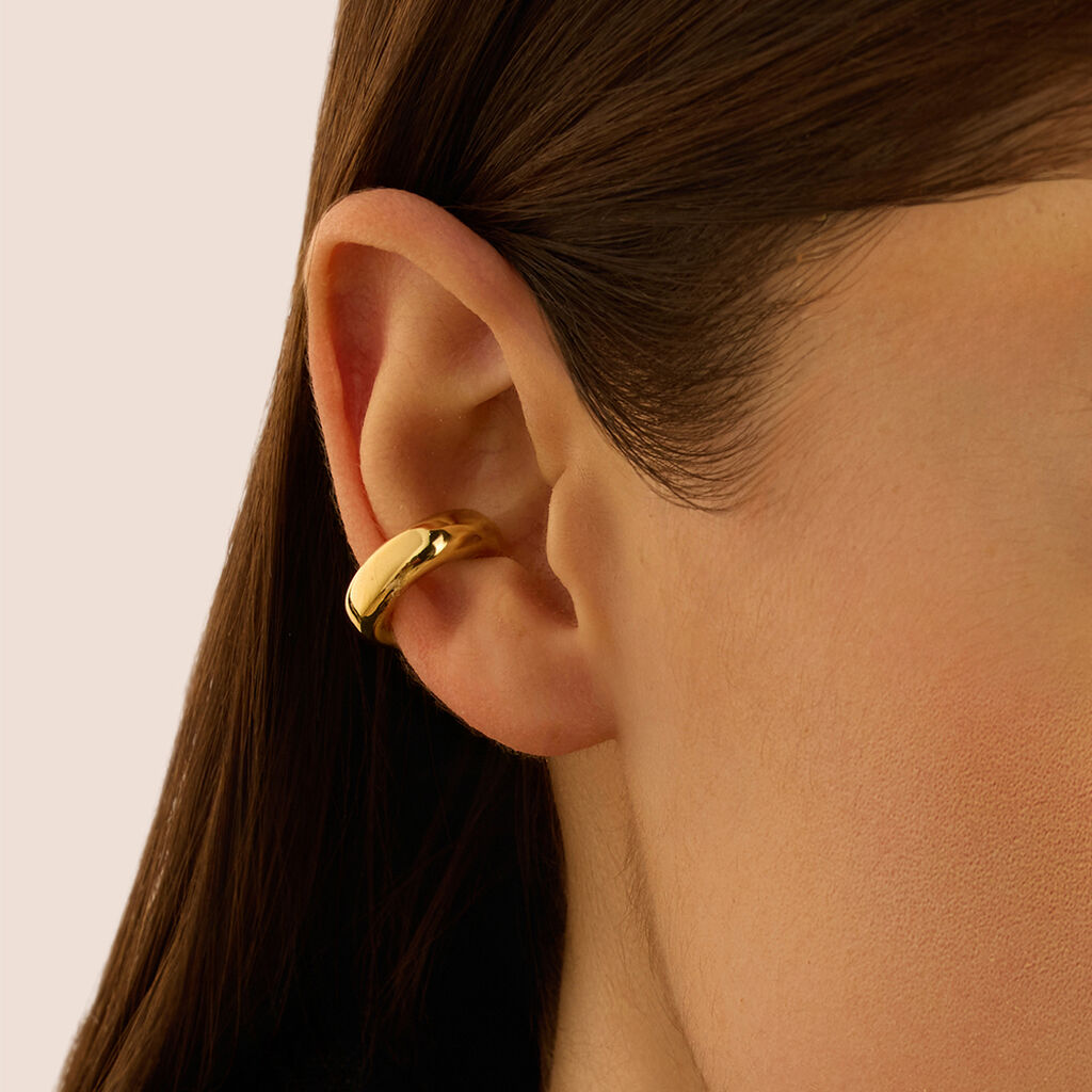Ear Cuff Radiance Acciaio Dorato