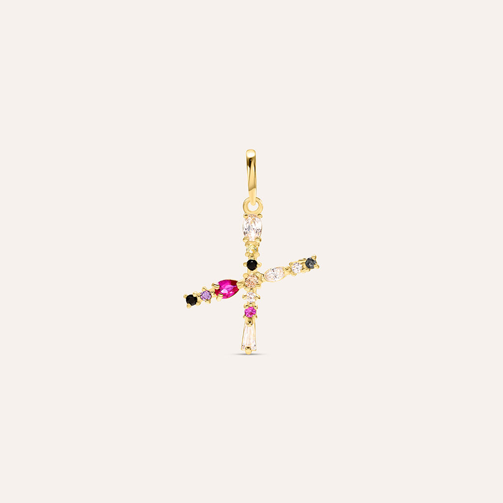 Pendente Claire Oro Giallo Cubic Zirconia