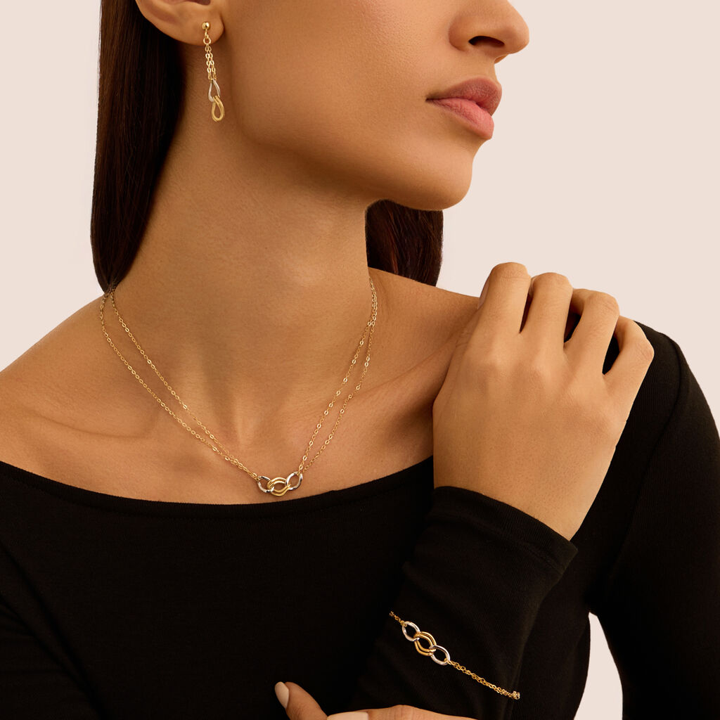 Catena Beverly Oro Bicolore