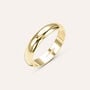 Fede Mantovana 4 mm Oro Giallo