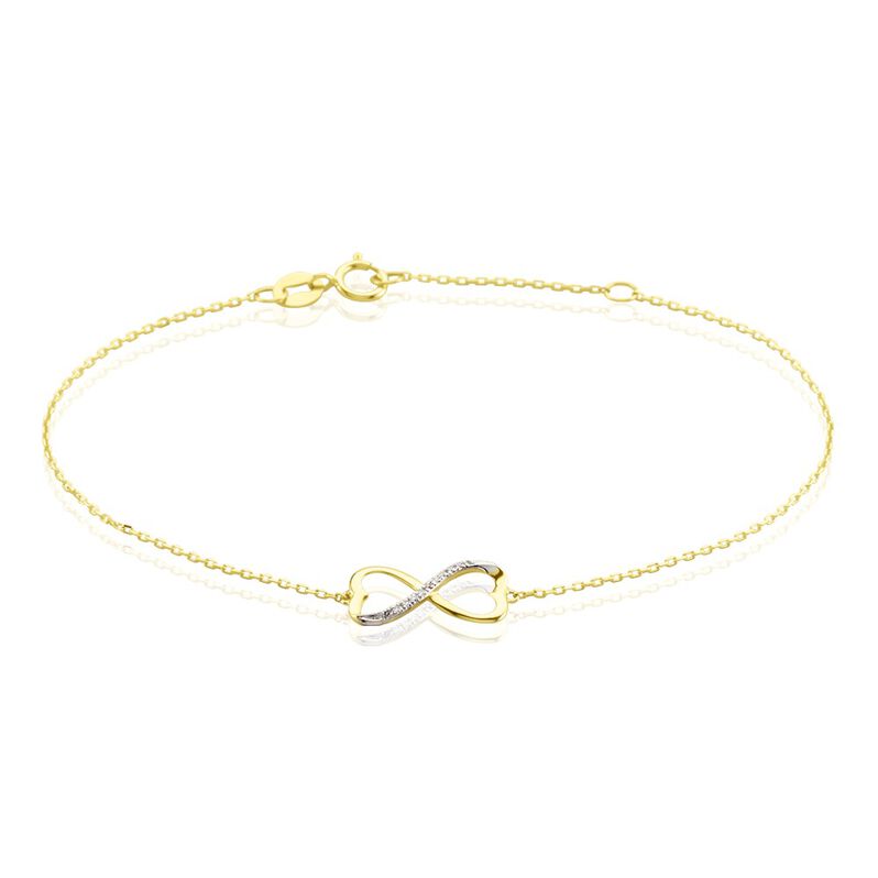 Bracciale Sophia Oro Giallo Diamante - Bracciali Love Donna | Stroili