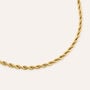 Bracciale Catena Radiance Acciaio Dorato