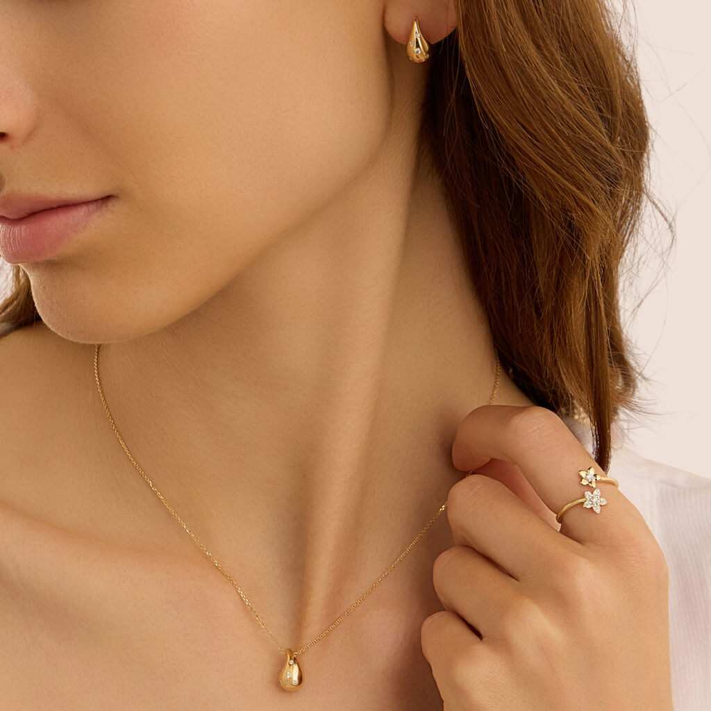 Collana Sophia Oro Giallo Diamante