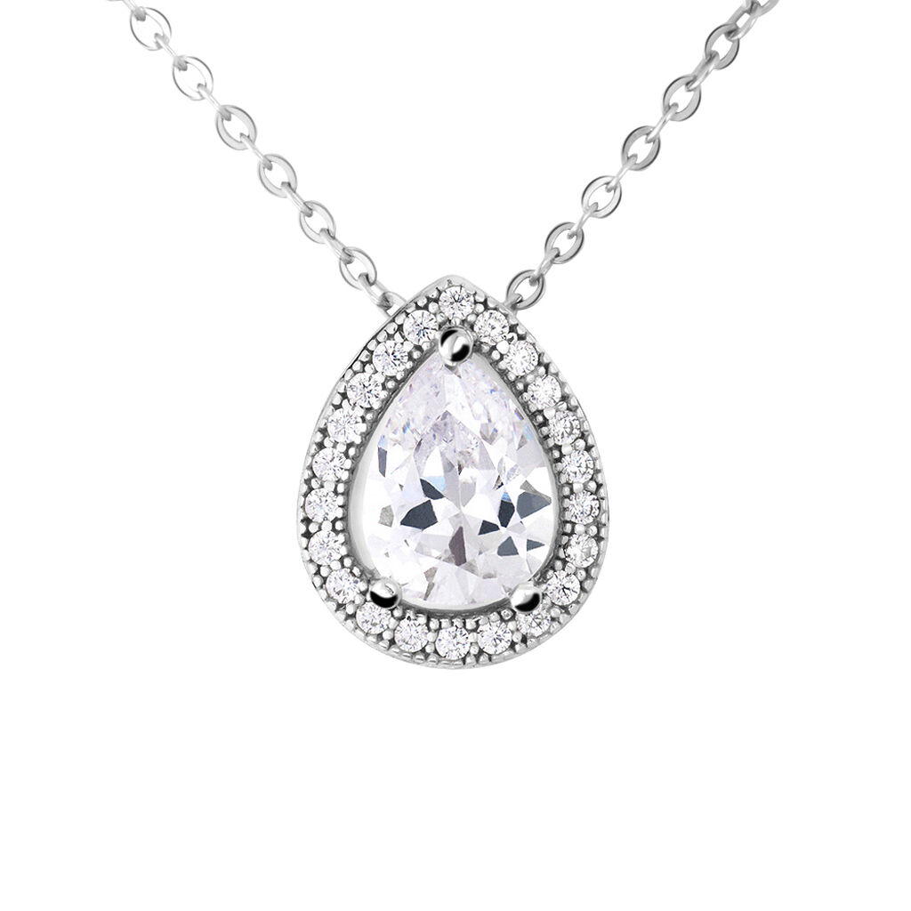 Collana Punto Luce Silver Elegance Argento Rodiato Cubic Zirconia - Collane Punto Luce Donna | Stroili