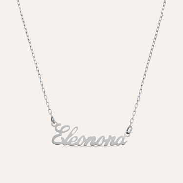 Collana Eleonora Gold Names Oro Bianco