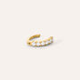Piercing Ombelico Radiance Titanio ASTM F136 Dorato Cubic Zirconia