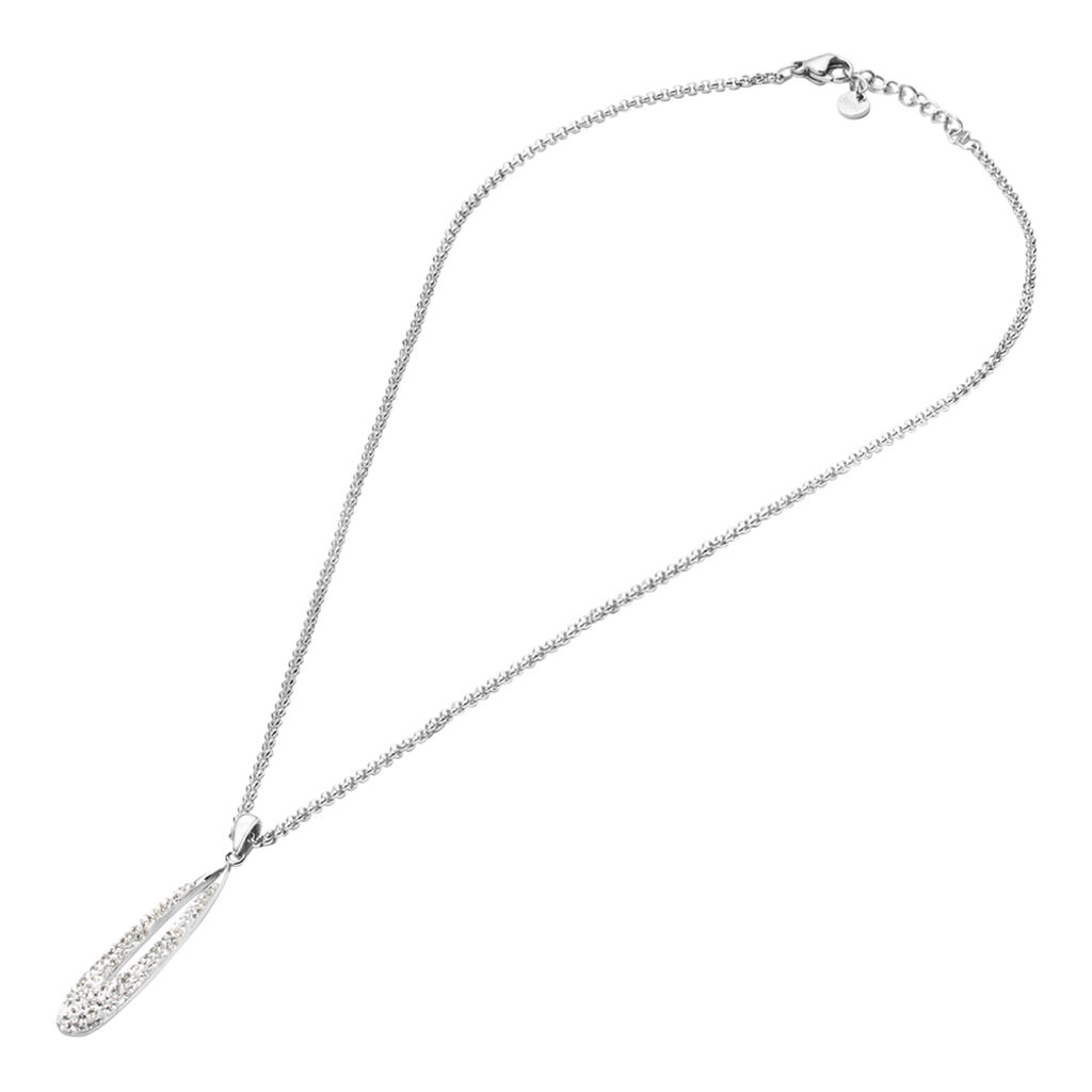 Collana Lady Phantasya Acciaio Cristallo - Collane Donna | Stroili