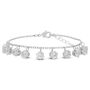 Bracciale Multi Punto Luce Romantic Shine Metallo Cristallo