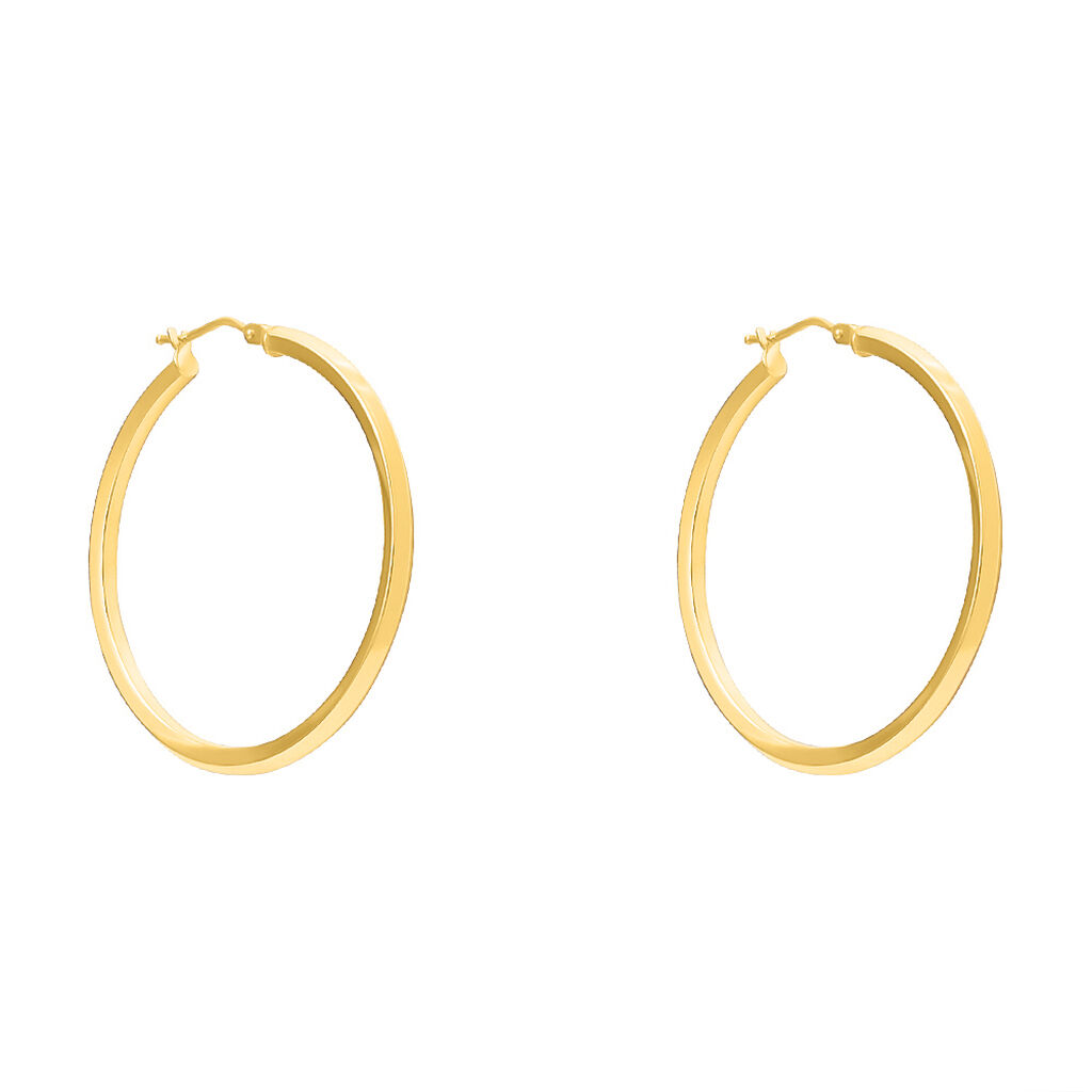 Orecchini A Cerchio Toujours Oro Giallo - Orecchini a Cerchio Donna | Stroili