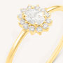 Anello Solitario Kate Diamade Glam Oro Giallo Diamante Lab-Grown