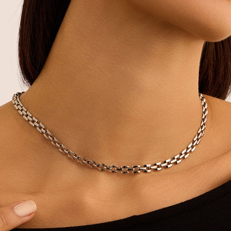 Collana Panther Chain Moonlight Acciaio - Collane Donna | Stroili