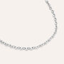 Bracciale Catena Gentleman Argento Rodiato