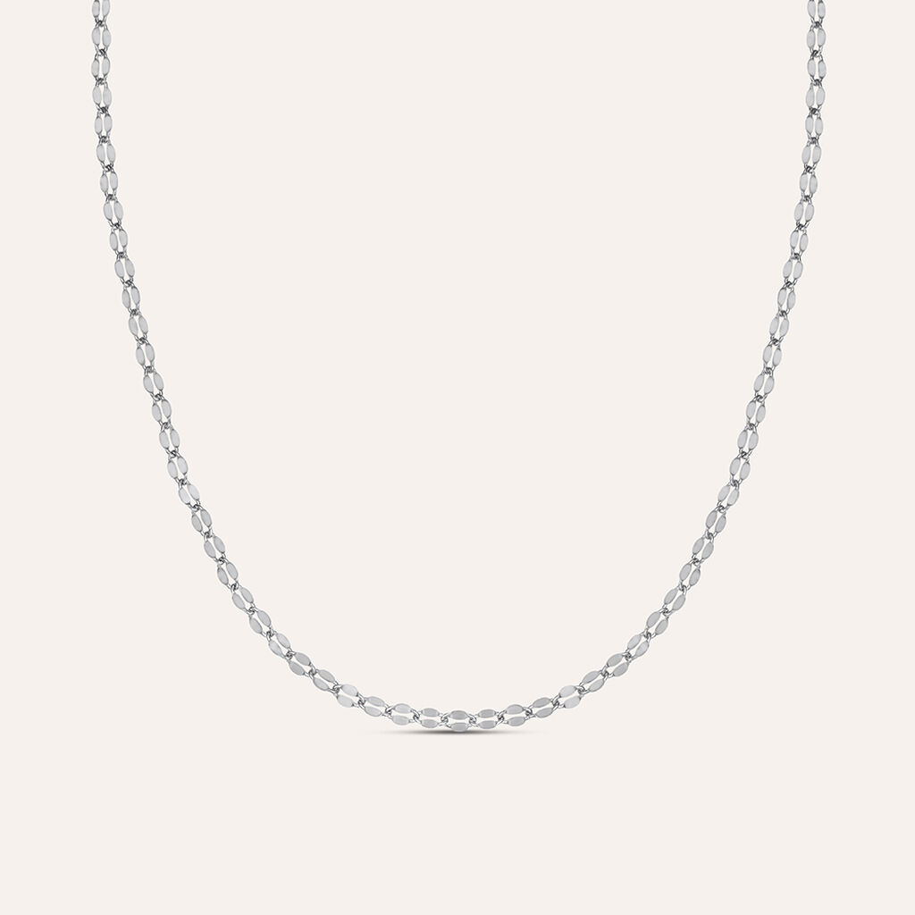 Catena Silver Collection Argento Rodiato - Collane Catena Donna | Stroili