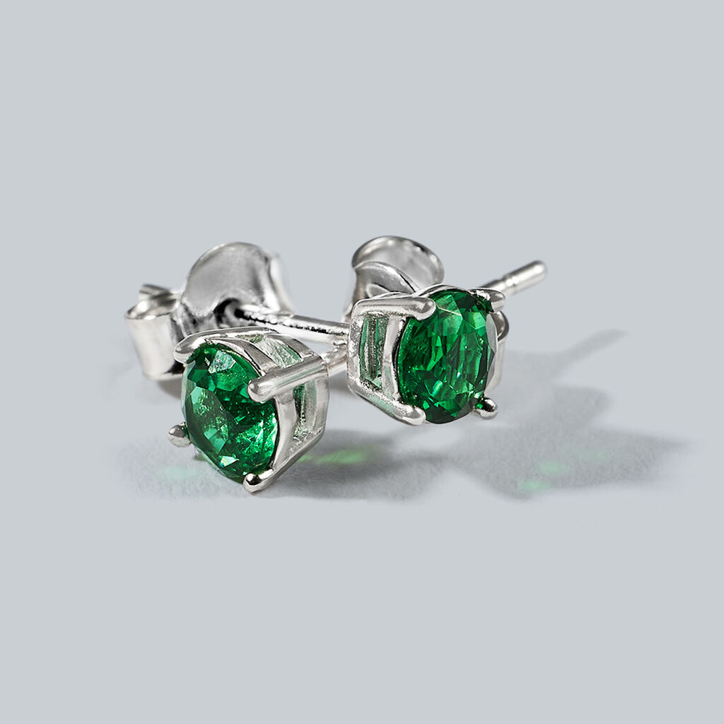 Orecchini Lobo Punto Luce Silver Rainbow Argento Rodiato Cubic Zirconia - Orecchini a Lobo Donna | Stroili
