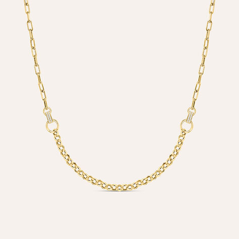 Catena Colette Oro Giallo Cubic Zirconia - Collane Catena Donna | Stroili