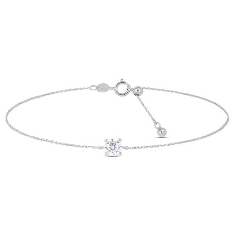 Bracciale Punto Luce Claire Oro Bianco Cubic Zirconia - Bracciali Amicizia Donna | Stroili