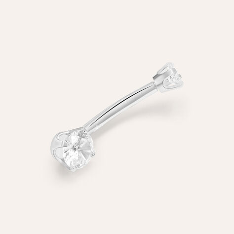 Piercing Ombelico Bon Ton Oro Bianco Cubic Zirconia - Gioielli Donna | Stroili