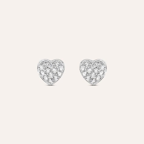 Orecchini Lobo Silver Moments Argento Rodiato Cubic Zirconia - Orecchini a Lobo Donna | Stroili