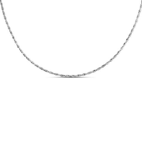 Catena Silver Collection Argento Rodiato - Collane Catena Donna | Stroili
