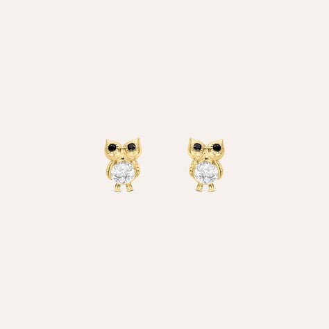 Orecchini Lobo Bon Ton Oro Giallo Cubic Zirconia - Orecchini a Lobo Donna | Stroili