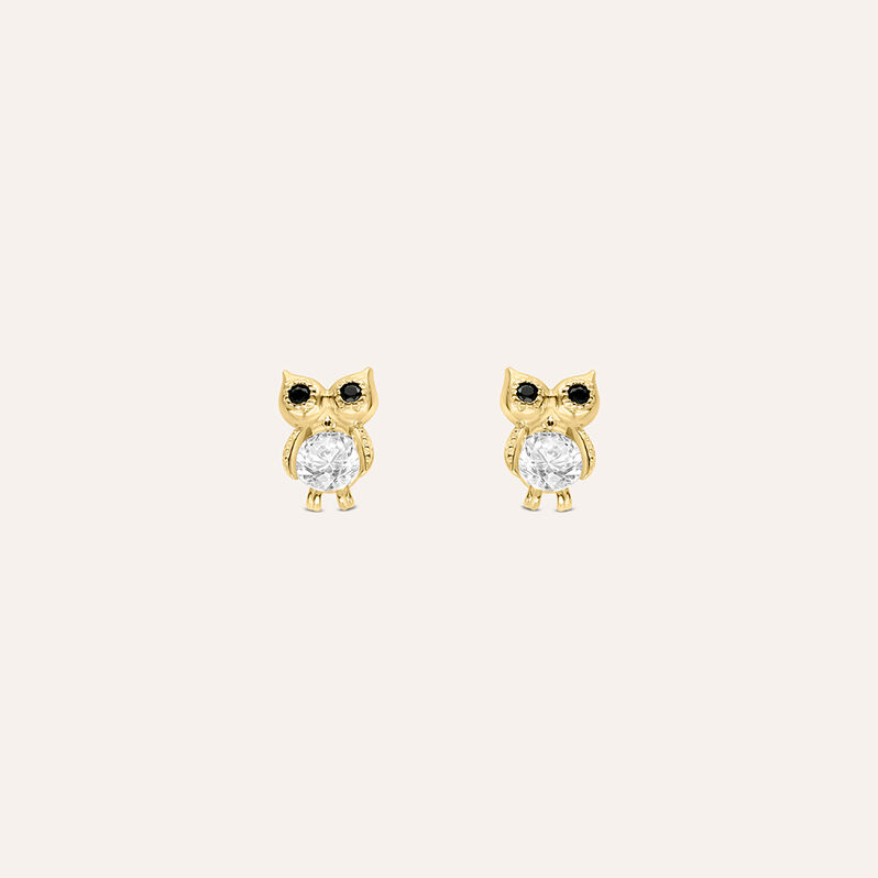 Orecchini Lobo Bon Ton Oro Giallo Cubic Zirconia - Orecchini a Lobo Donna | Stroili