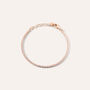 Bracciale Tennis Romantic Shine Metallo Rosa Cristallo