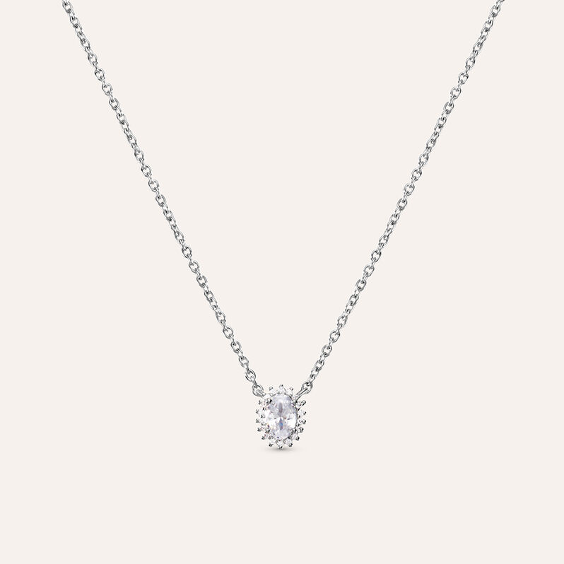 Collana Silver Elegance Argento Rodiato Cubic Zirconia - Collane Donna | Stroili