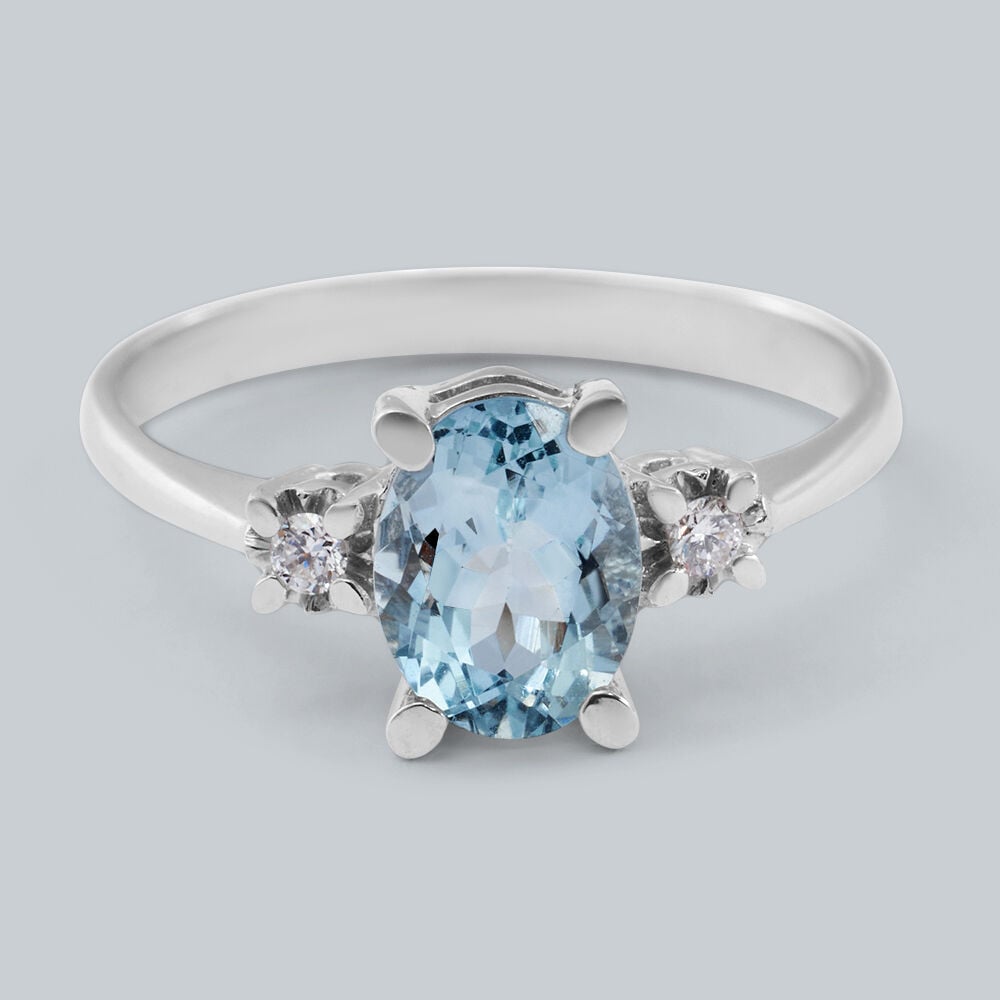 Anello acquamarina stroili oro discount