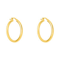 Orecchini A Cerchio Toujours Oro Giallo