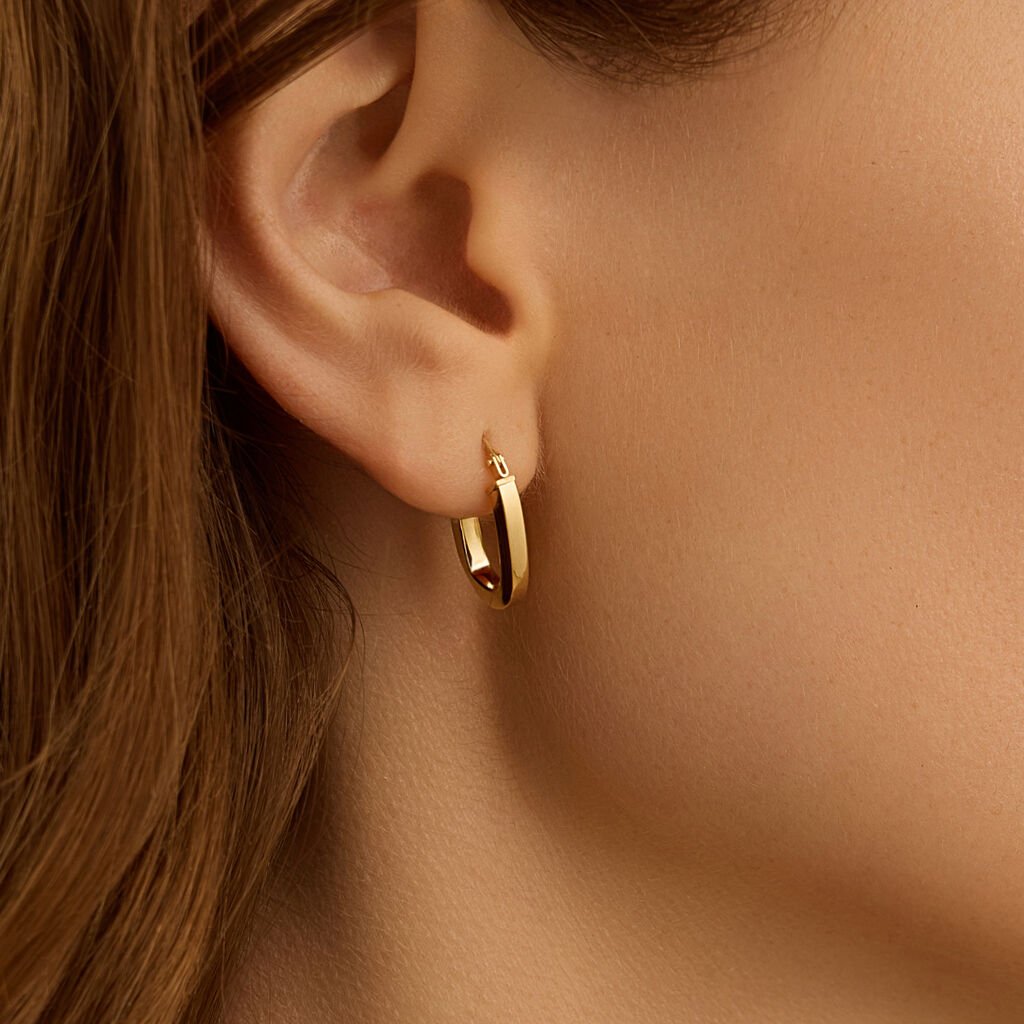 Orecchini A Cerchio Toujours Oro Giallo - Orecchini Donna | Stroili