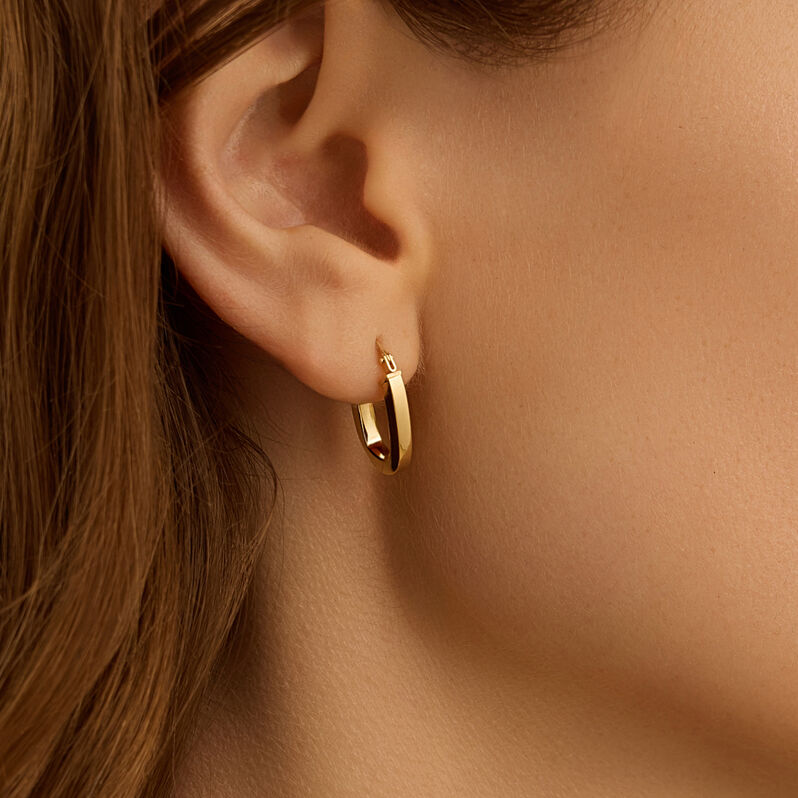 Orecchini A Cerchio Toujours Oro Giallo - Orecchini Donna | Stroili