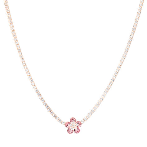 Collana Romantic Shine Ottone Rosa Cristallo - Collane Donna | Stroili