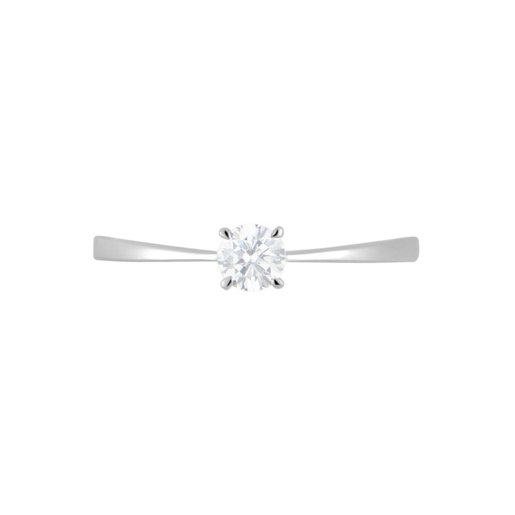 Anello Solitario Claire Oro Bianco Cubic Zirconia - Anelli con Pietre Donna | Stroili