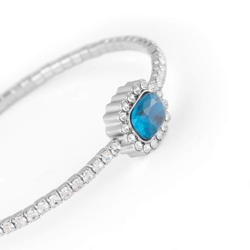 Bangle Romantic Shine Metallo Cristallo - Bracciali Rigidi Donna | Stroili