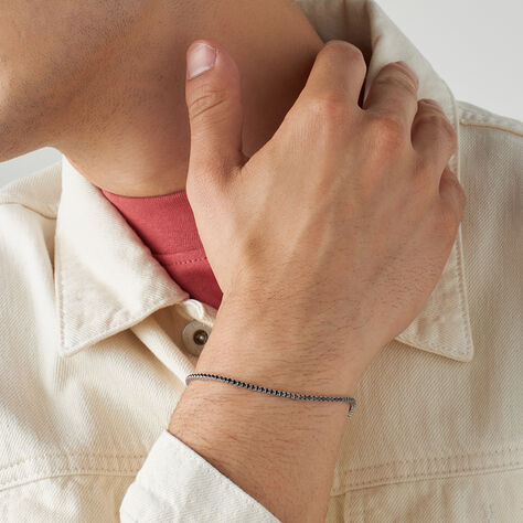 Bracciale Tennis L'homme Or Oro Bianco Spinello - Bracciali Tennis Uomo | Stroili