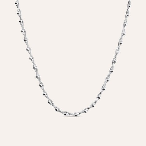 Catena Silver Collection Argento Rodiato - Collane Catena Donna | Stroili
