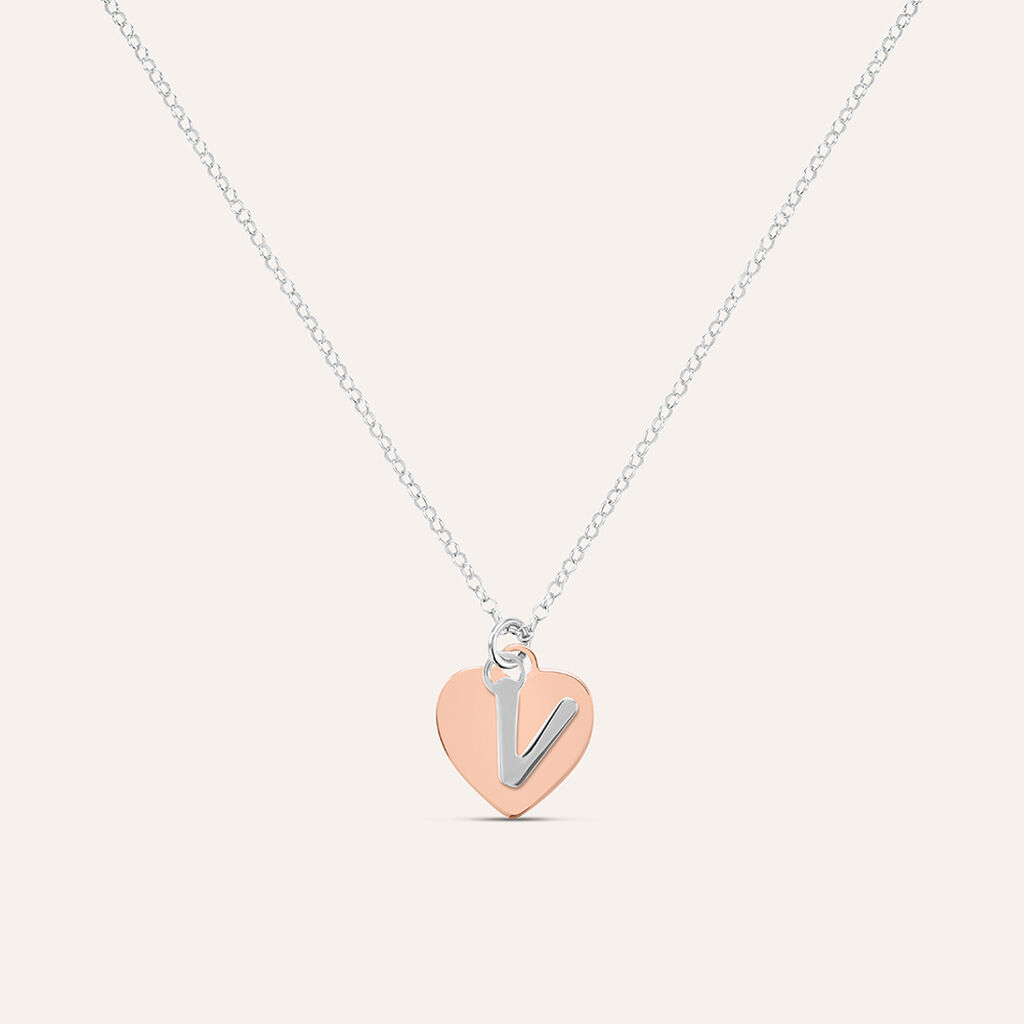 Collana Silver Collection Argento Bicolore Bianco / Rosa - Collane Donna | Stroili