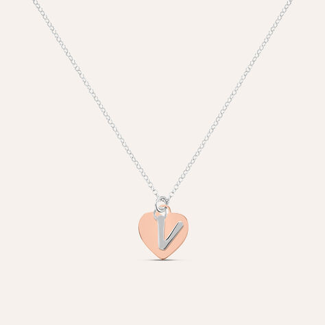 Collana Silver Collection Argento Bicolore Bianco / Rosa - Collane Donna | Stroili