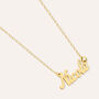 Collana Nicole Gold Names Oro Giallo