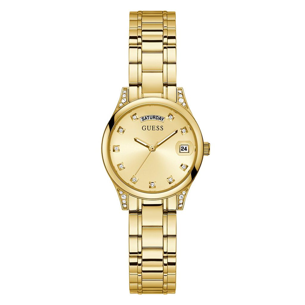 Orologio Al Quarzo Guess Mini Aura Gw0385l2 - Orologi con Datario Donna | Stroili