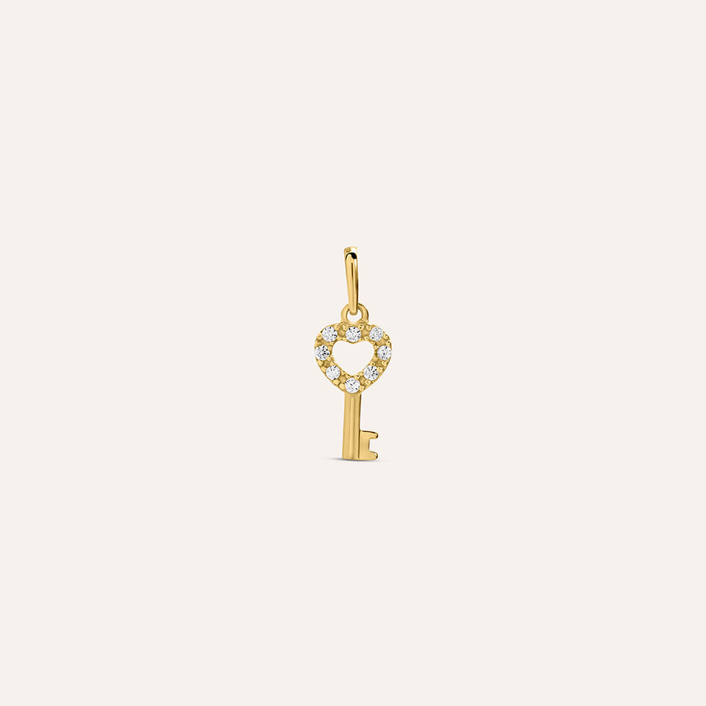 Pendente Poème Oro Giallo Cubic Zirconia - Ciondoli Donna | Stroili