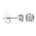 Orecchini Lobo Punto Luce Diamotion Oro Bianco Diamante - Orecchini a Lobo Donna | Stroili